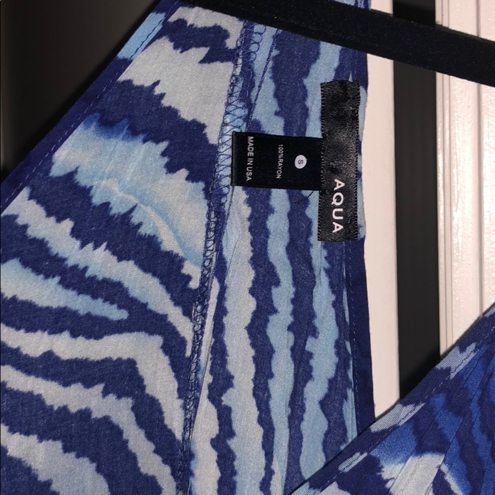 Aqua Maxi Dress